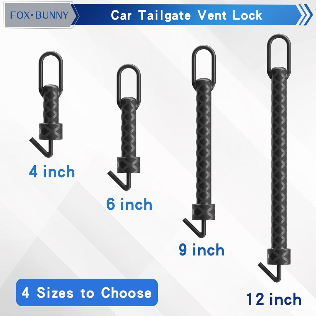 Heckklappenaufsteller – Pet Ventilation Car Door Lock – Latch Hook Dog Guard for Car Boot/Trunk Lid