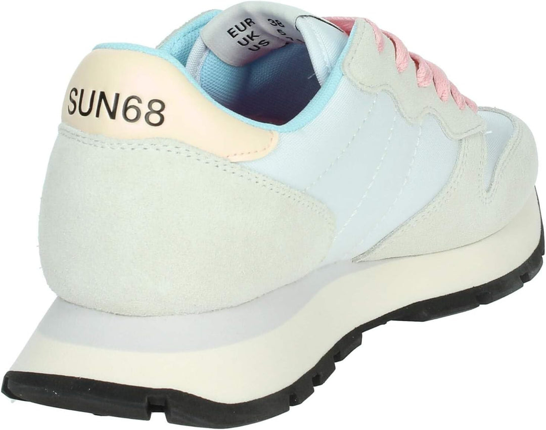 SUN68 Unisex Ally Solid NylonSneaker 41 EU Weiss, 41 EU Weiß