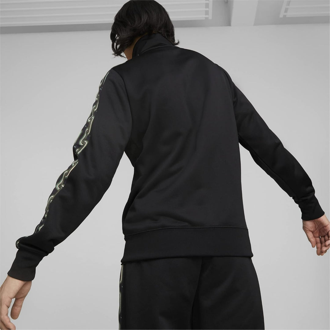 PUMA Herren Jackets T7 70s Trainingsjacke für Herren XL Black