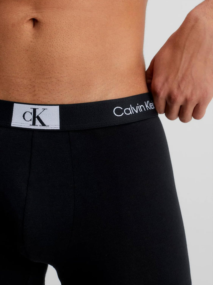 Calvin Klein Herren Trunk XS Black, White, Grey Heather, XS Black, White, Grey Heather