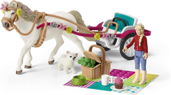 schleich 42467 Kutsche für Pferdeshow, für Kinder ab 5 Jahren, HORSE CLUB - Spielset alte Verpackung