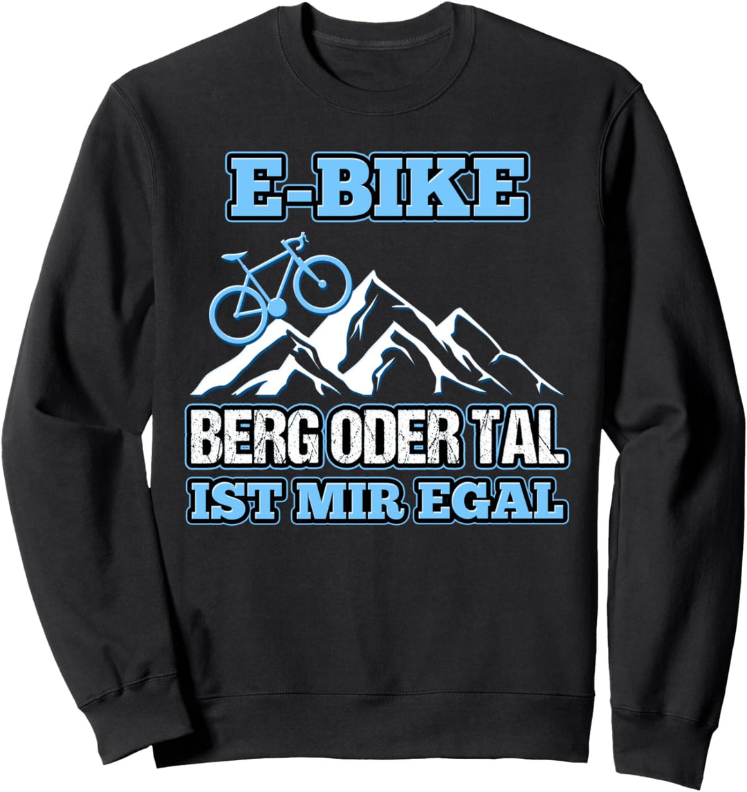 E-Bike Fahrradfahrern Fahrrad Radfahrer Geschenk E-Bikes Sweatshirt