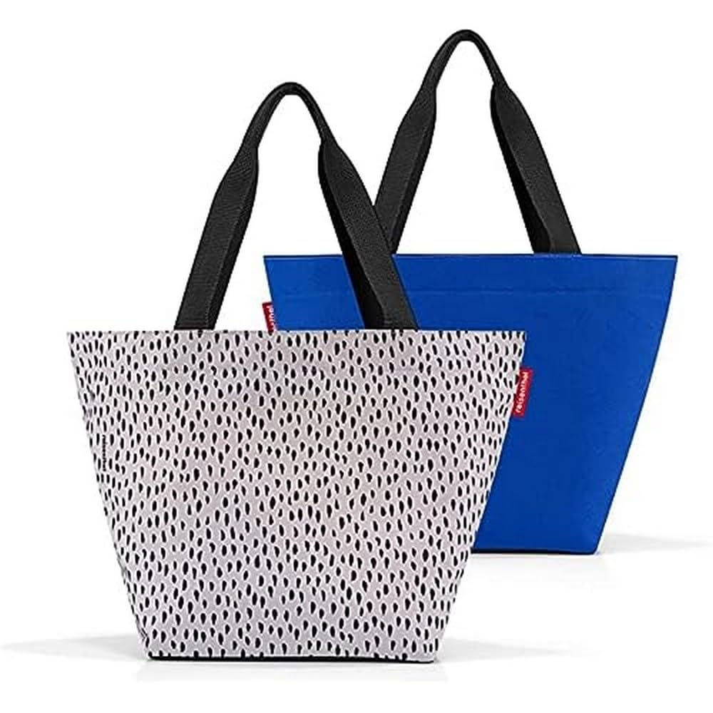 reisenthel shopper M op-art Geräumige Shopping Bag und edle Handtasche in einem Aus wasserabweisende