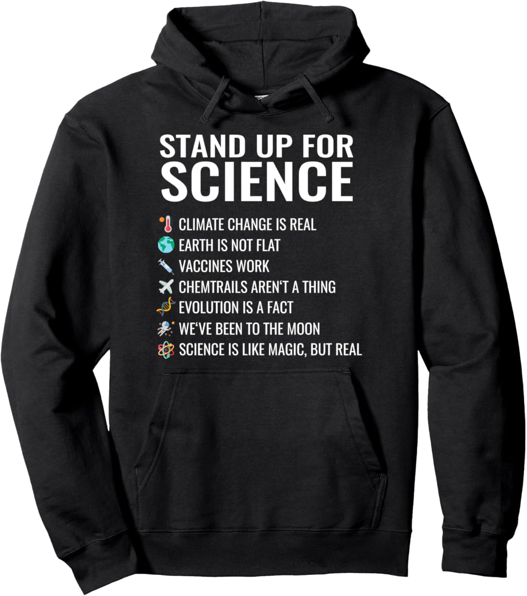 Stand Up For Science - Like Magic But Real Pullover Hoodie