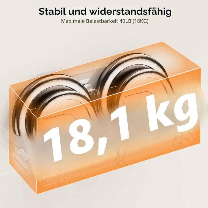Orimade Duschablage ohne Bohren Edelstahl Duschregal Duschkörbe für für Shampoo und Duschgel 2 Stück