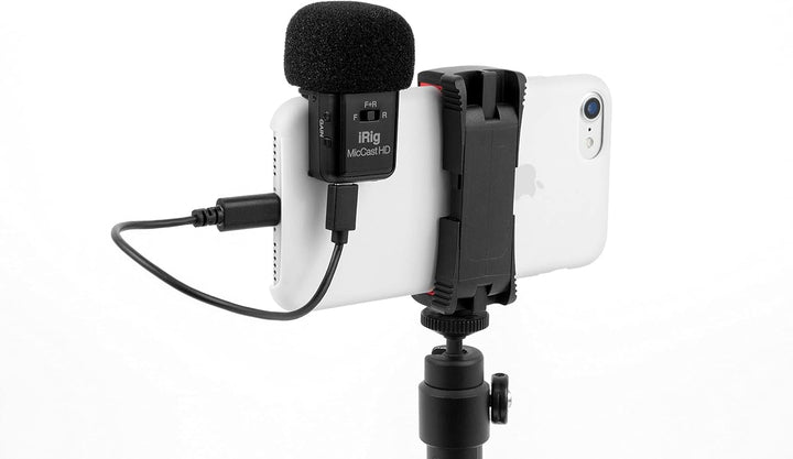 IK Multimedia iRig Mic Cast HD Ansteck Handymikrofon Uebertragungsart (Details):Kabelgebunden inkl.,