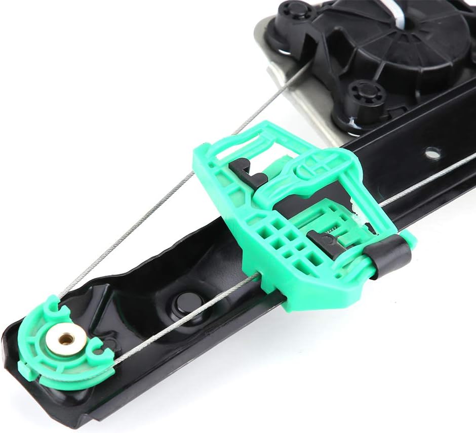 KIMISS Fensterheber Hinten Links Fahrerseite ohne Motor Ersatz für E90 3er 4 Türer 51357140589