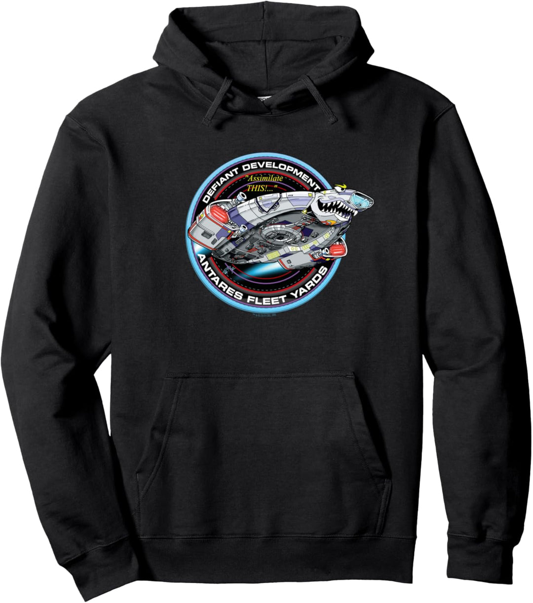 Star Trek: Deep Space Nine Defiant Development Pullover Hoodie
