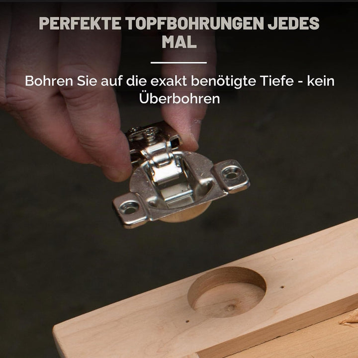 Kreg Tool Company KHI-HINGE Concealed Hinge Jig by Kreg Tool Verdeckte Scharniervorrichtung, Verdeck