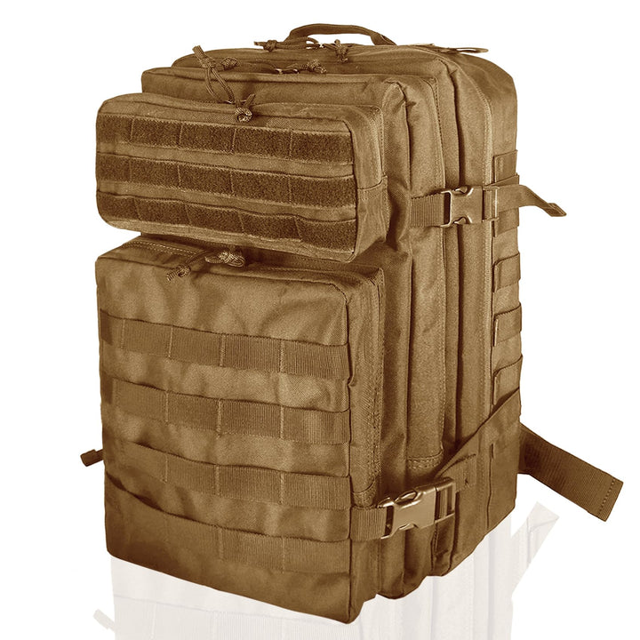 45L Militär Taktische Rucksack,Grosse Kapazität 3 Tage Armee Assault Pack Bag Go Bag Rucksack für Wa