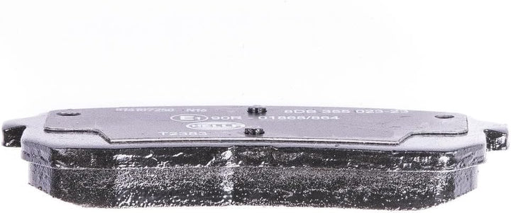 HELLA PAGID 8DB 355 023-231 Bremsbelagsatz - T2383 - Dicke/Stärke: 15.5mm - Bremssystem: Mando - mit