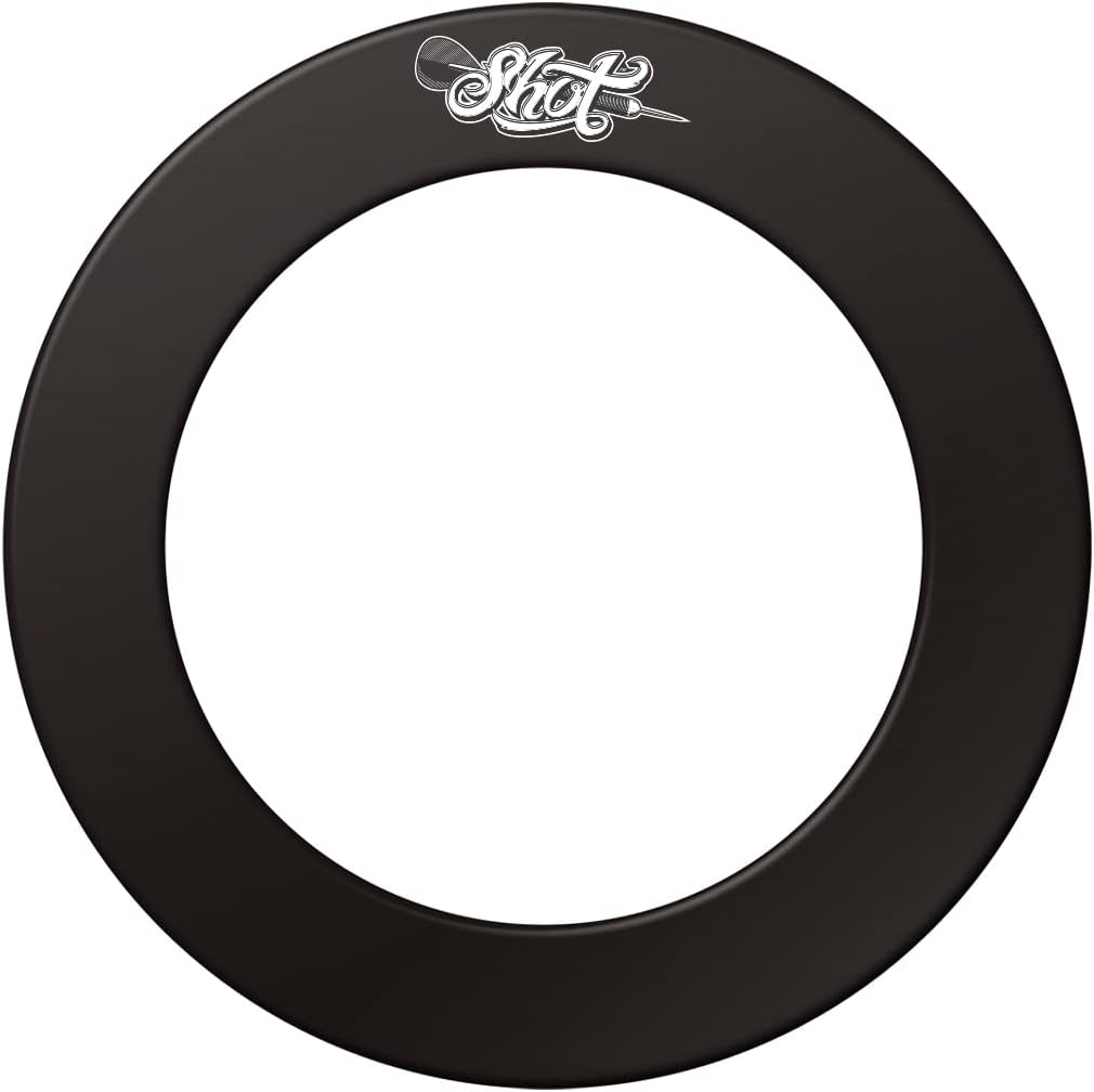 Shot Darts Wandschutz, Dartscheiben-Surround-Wandschutz (1 Stück), strapazierfähiges PU-Material, he