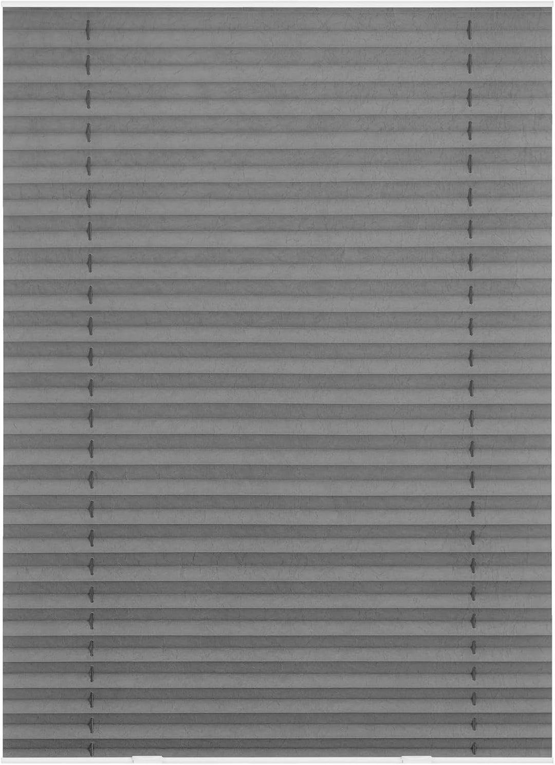 Dachfenster Plissee Haftfix, ohne Bohren - Grau 36,3 x 80 cm B3 x H80 cm Grau, B3 x H80 cm Grau