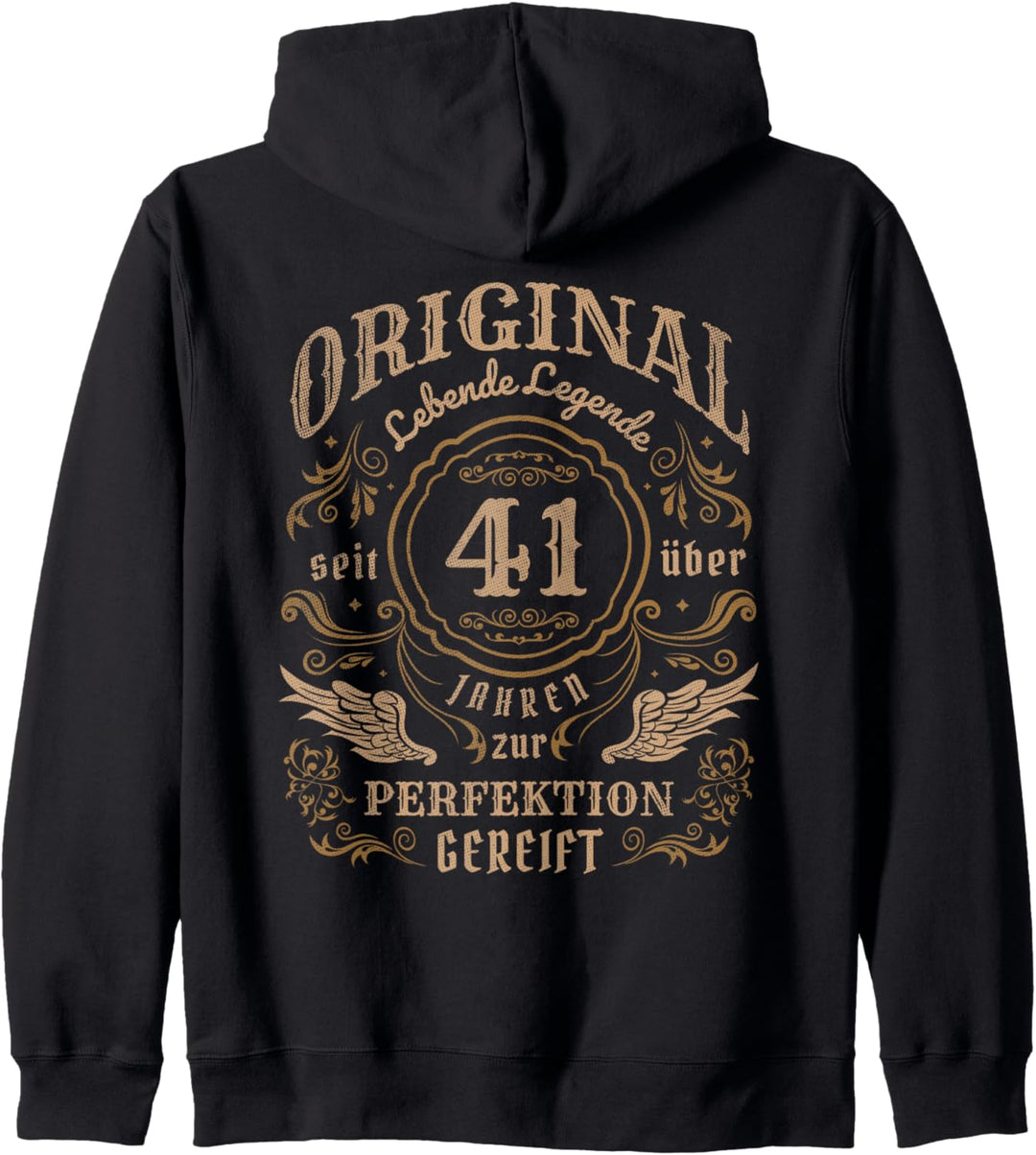 Vatertag 41. Geburtstag Papa 2023 Lebende Legende Geschenk Kapuzenjacke