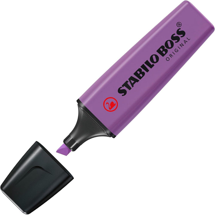 Textmarker - STABILO BOSS ORIGINAL - 15er Tischset - mit 9 Leuchtfarben & 6 Pastellfarben, 15er Tisc