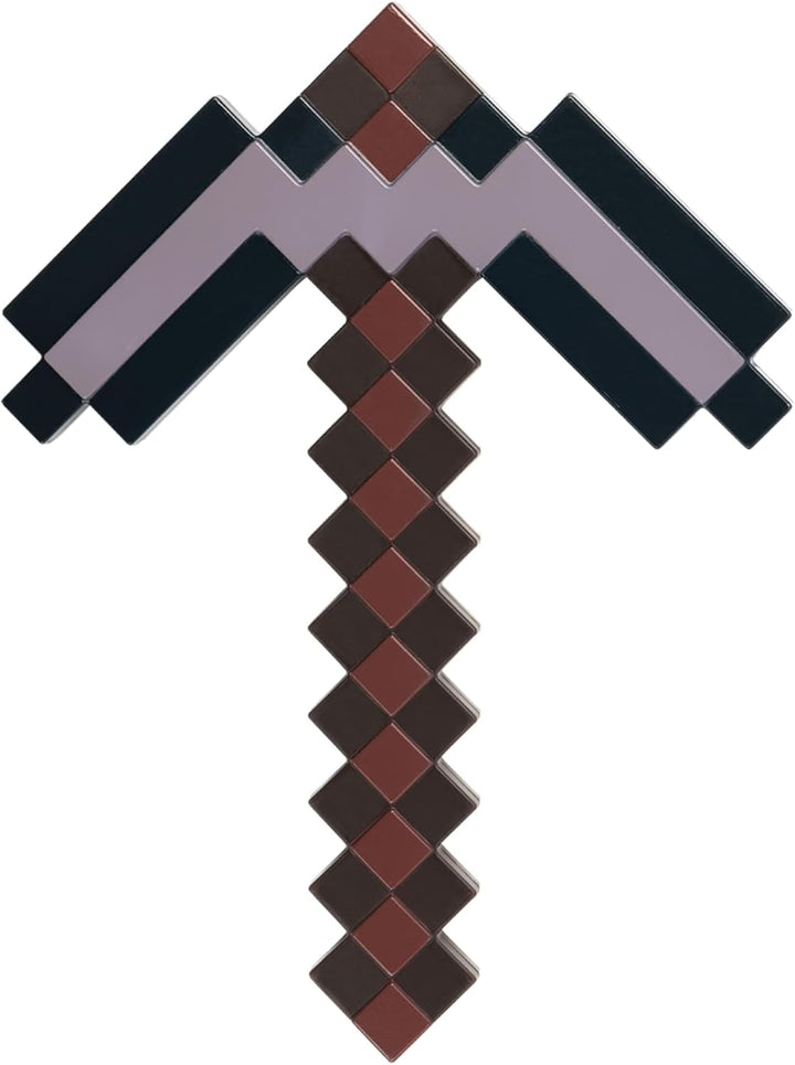 Minecraft Netherit-Spitzhacke, Kostüm-Accessoire, offizielles Lizenzprodukt von Disguise, inspiriert
