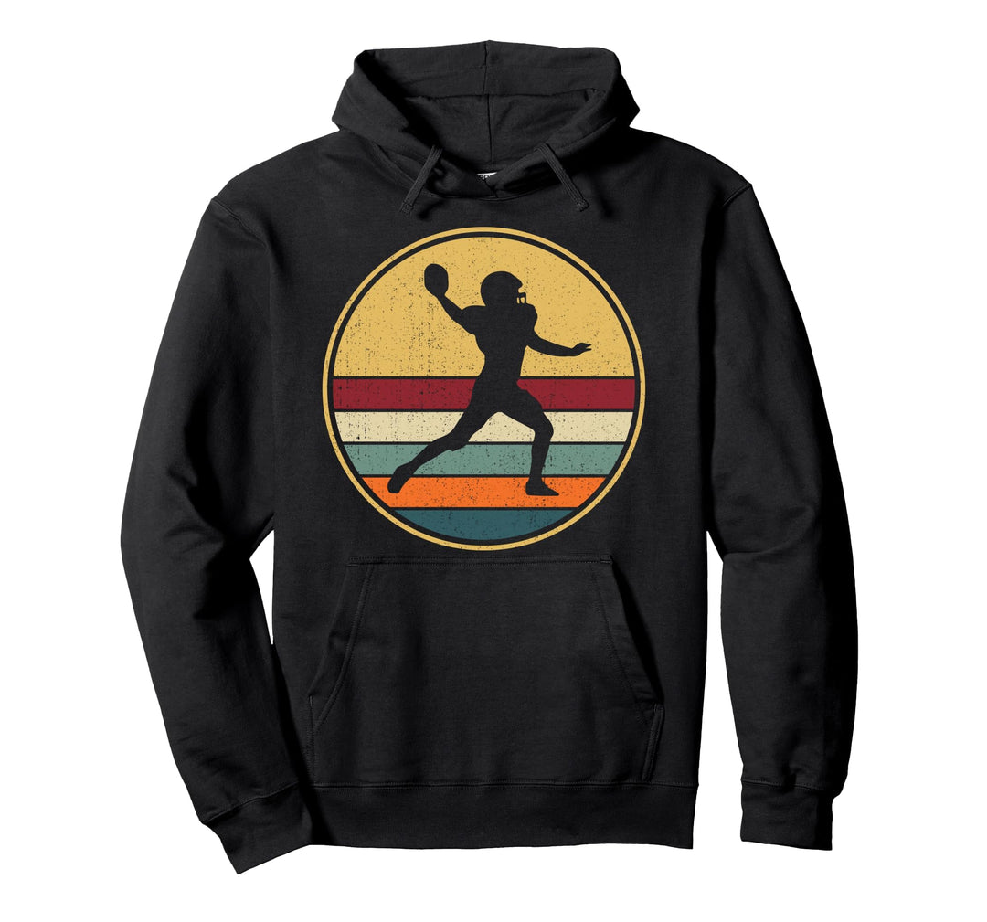 Retro American Football Spieler - Vintage Football Pullover Hoodie