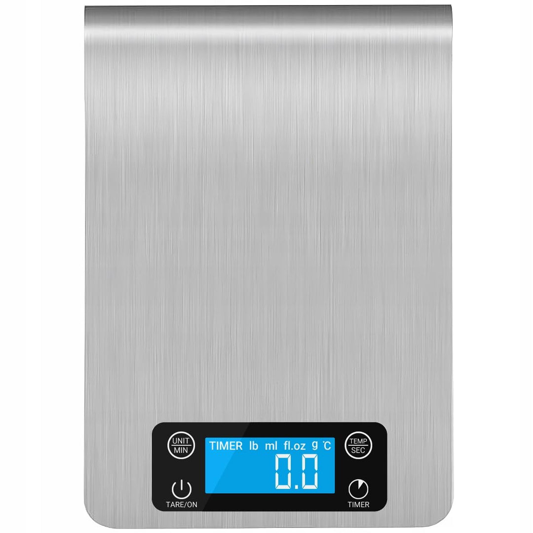 LTC LCD-Küchenwaage WG116 - Wägebereich 0,1-5000 g - Wägegenauigkeit 0,1 g - Masseinheiten g/ml/fl:o
