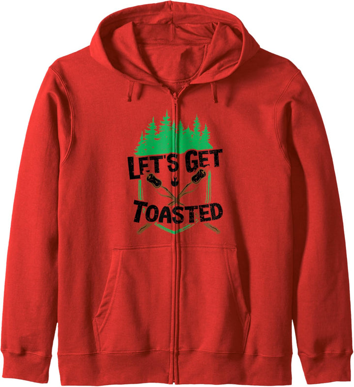 Toast: Let's Get Toasted - Camping Kapuzenjacke