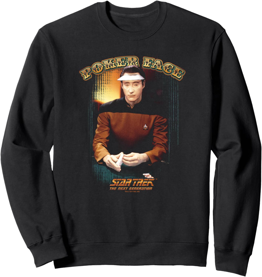 Star Trek Poker Face Sweatshirt