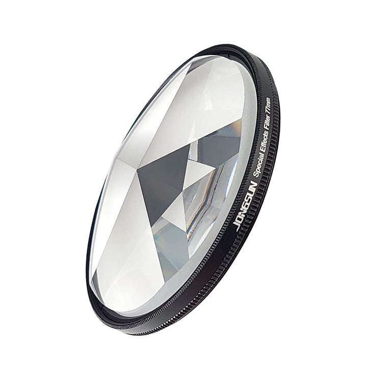 JONGSUN Pentaprisma Spezialeffektfilter 77mm FX Glass Glare Widescreen Film Anamorphe DSLR Video Fot