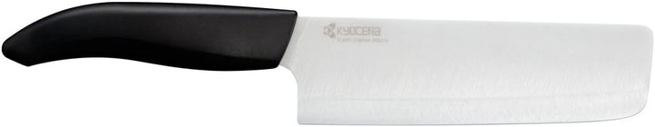 Kyocera Küchenmesser Nakiri, schwarze Keramik-Klinge, schwarzer Kunststoffgriff