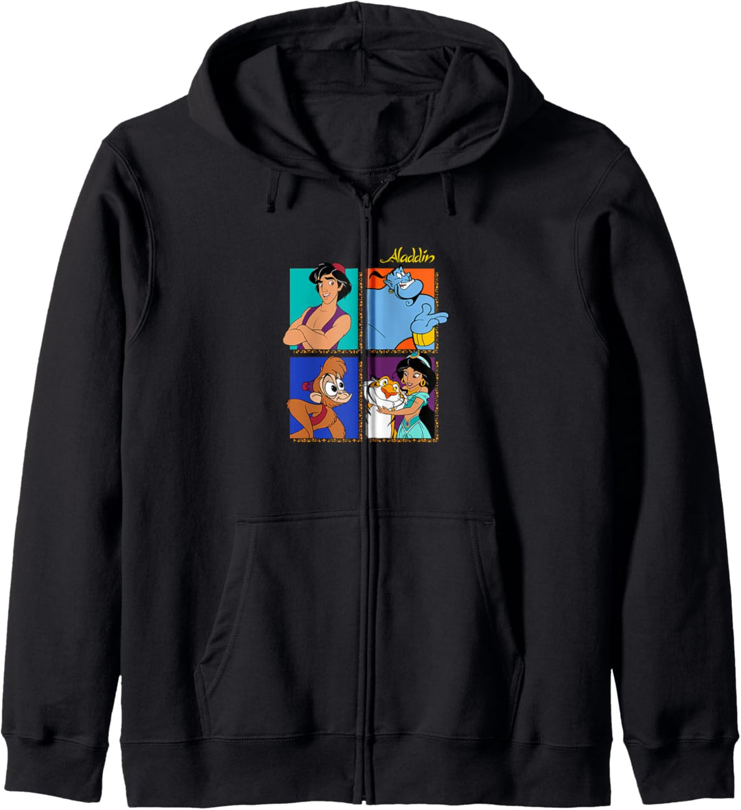 Disney Aladdin Group Shot Box Up Kapuzenjacke