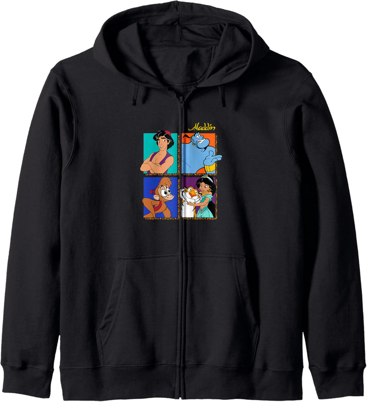 Disney Aladdin Group Shot Box Up Kapuzenjacke