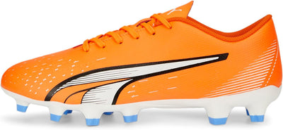 PUMA Damen Ultra Play Fg/Ag WN's Fussballschuh 36 EU Ultra Orange Puma White Blue Glimmer, 36 EU Ult