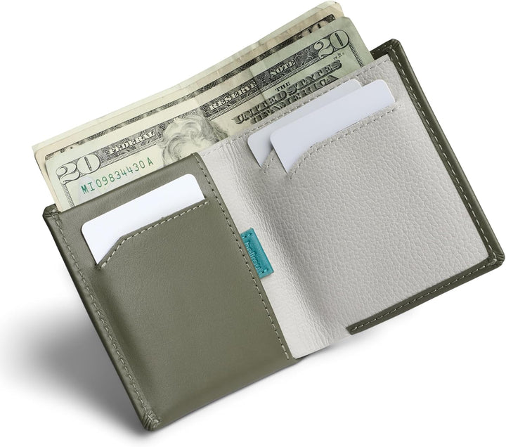 Bellroy Note Sleeve – dünne Lederbörse, mit RFID-Schutz (max. 11 Karten Plus Scheine) Willow, Willow