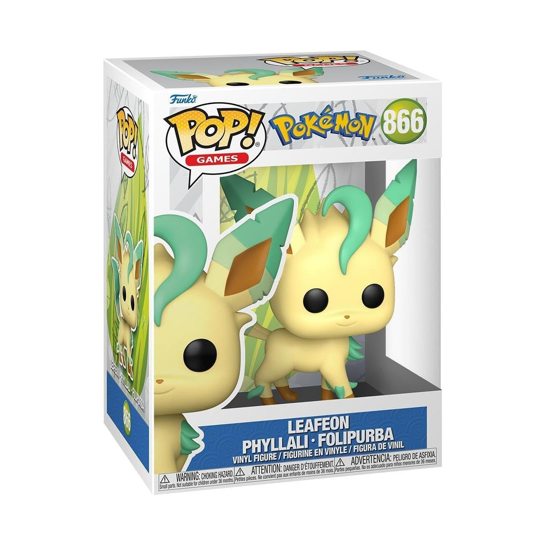 Funko POP! Games: Pokemon - Leafeon - Collectable Vinyl Figure for Display - Gift Idea - Official Me