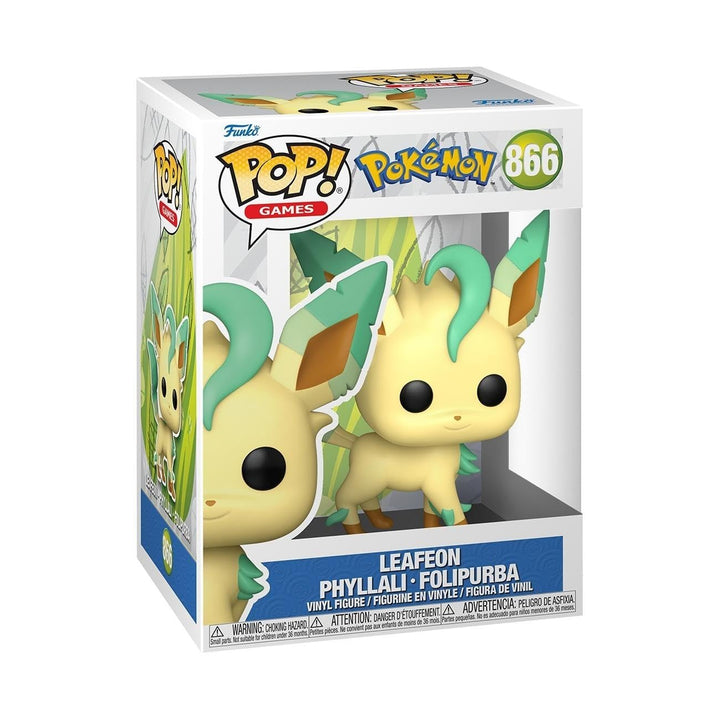 Funko POP! Games: Pokemon - Leafeon - Collectable Vinyl Figure for Display - Gift Idea - Official Me