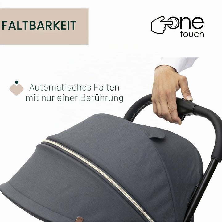 Chicco Kinderwagen Goody XPlus,von 0 Monaten bis 4 Jahren (22 kg),Einhandverschluss, lässt sich mit