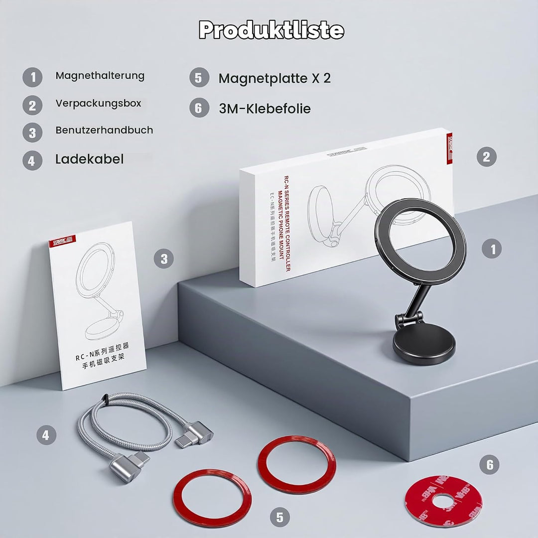 STARTRC Verstellbarer Magnetischer Handyhalter für Fernbedienung RC-N1/N2/N3, für DJI Neo 2/Mini 4K/