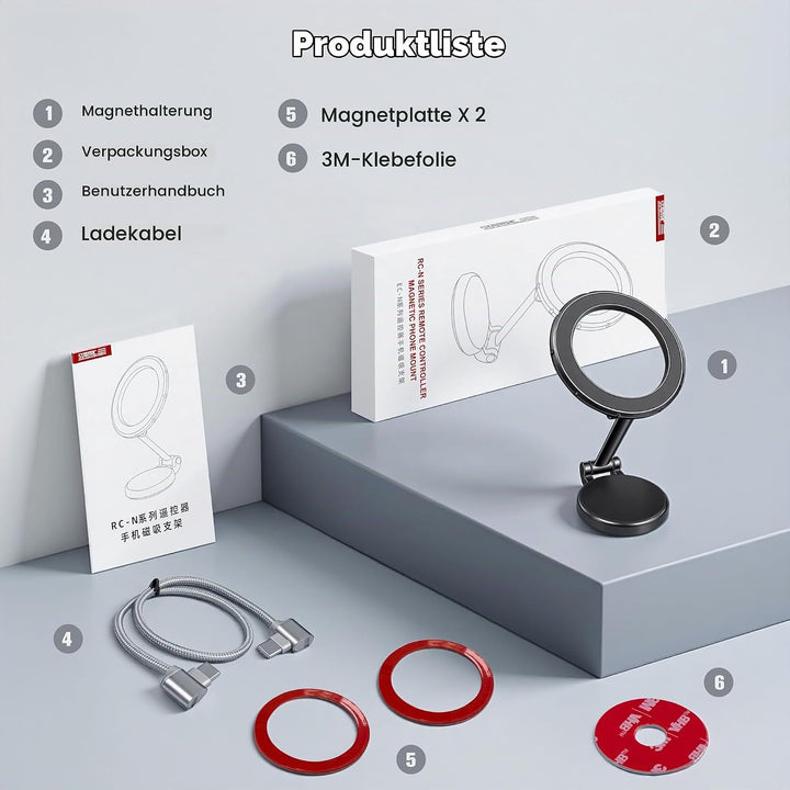 STARTRC Verstellbarer Magnetischer Handyhalter für Fernbedienung RC-N1/N2/N3, für DJI Neo 2/Mini 4K/