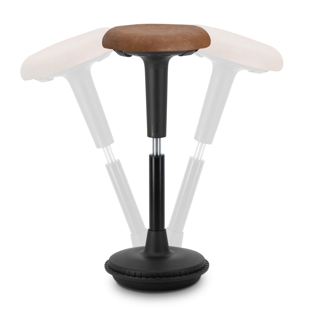Wobblez ergonomischer Bürostuhl | Rückenschonender Wackelhocker Höhenverstellbar von 63-83 cm für ei