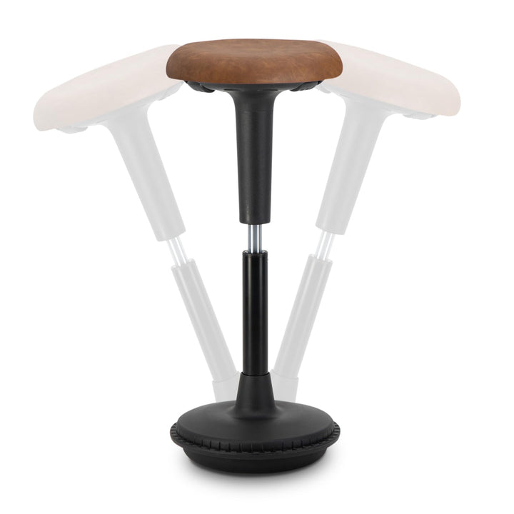 Wobblez ergonomischer Bürostuhl | Rückenschonender Wackelhocker Höhenverstellbar von 63-83 cm für ei