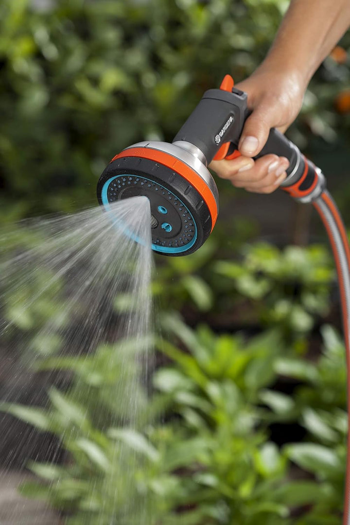 GARDENA Frostsicher – Premium-Metallsprüher (fünf Sprühmuster) + Wasserstopp Vielseitig einsetzbar M