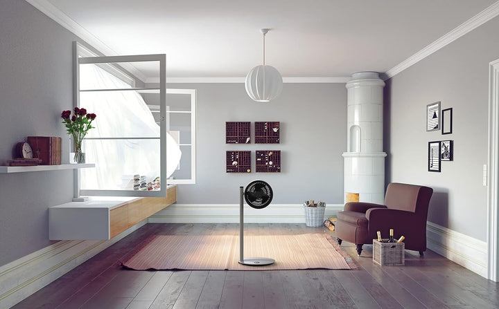 BONECO Air Shower Ventilator F225 – höhenverstellbarer Standventilator mit 32 Leistungsstufen – kipp