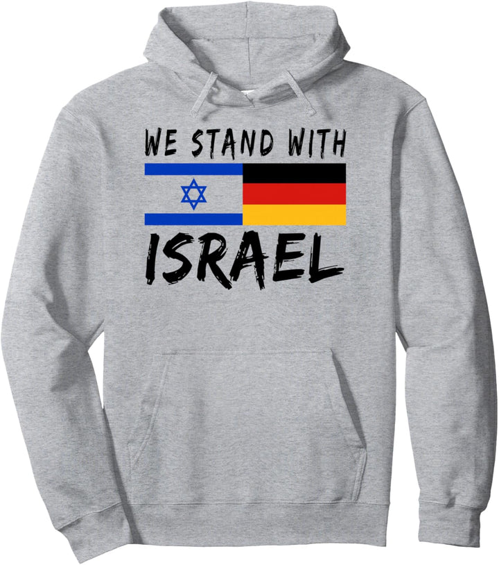 Israelisch Deutsch - I Stand With Israel Pullover Hoodie