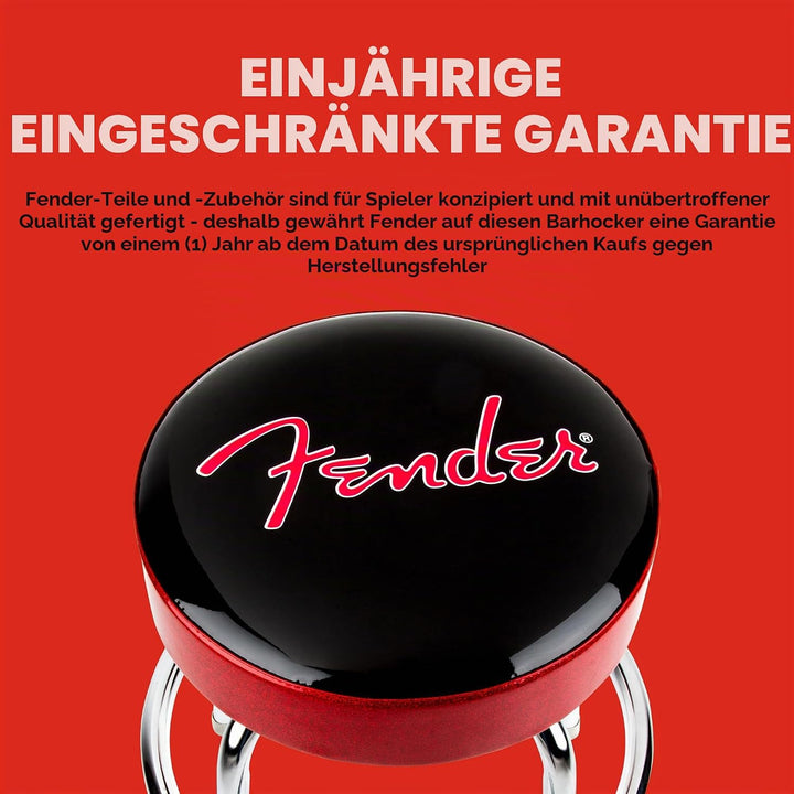 Fender Barhocker 30" Red Sparkle Logo - Barhocker