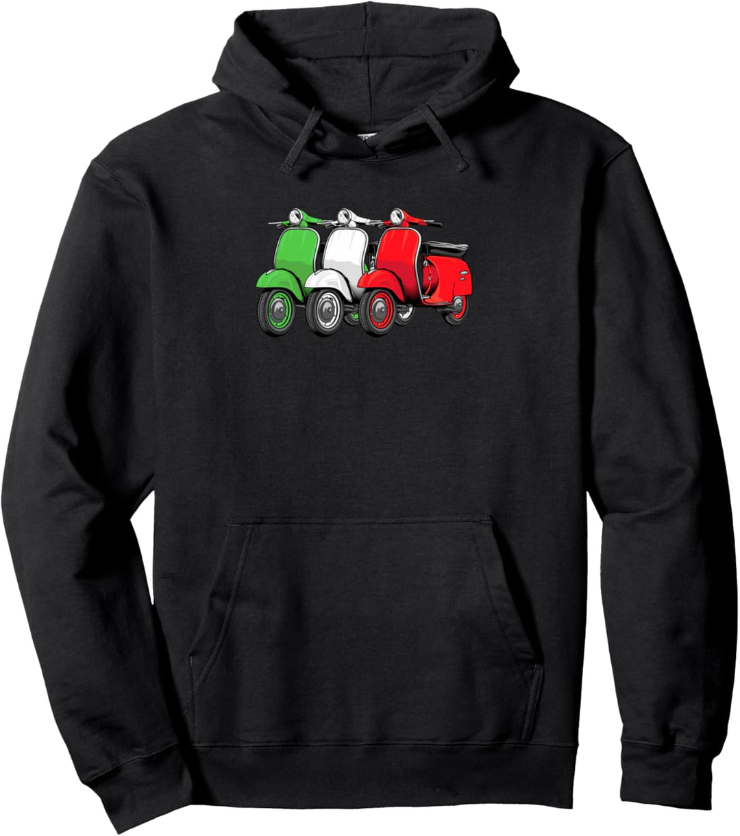 Motorroller Mofa Moped Scooter Rollerfahrer - Roller Pullover Hoodie
