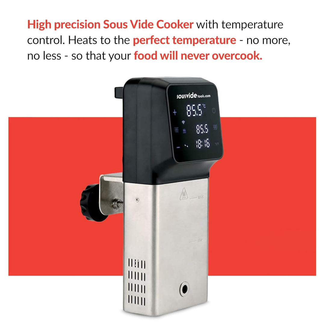 SousVideTools iVide Plus Jnr SVT-01005 thermischer Zirkulator, WiFi