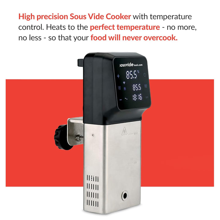 SousVideTools iVide Plus Jnr SVT-01005 thermischer Zirkulator, WiFi