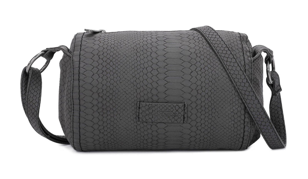 Fritzi aus Preussen Damen Drum02 Cross Ecxo 457 Black Idol Umhängetasche, One Size