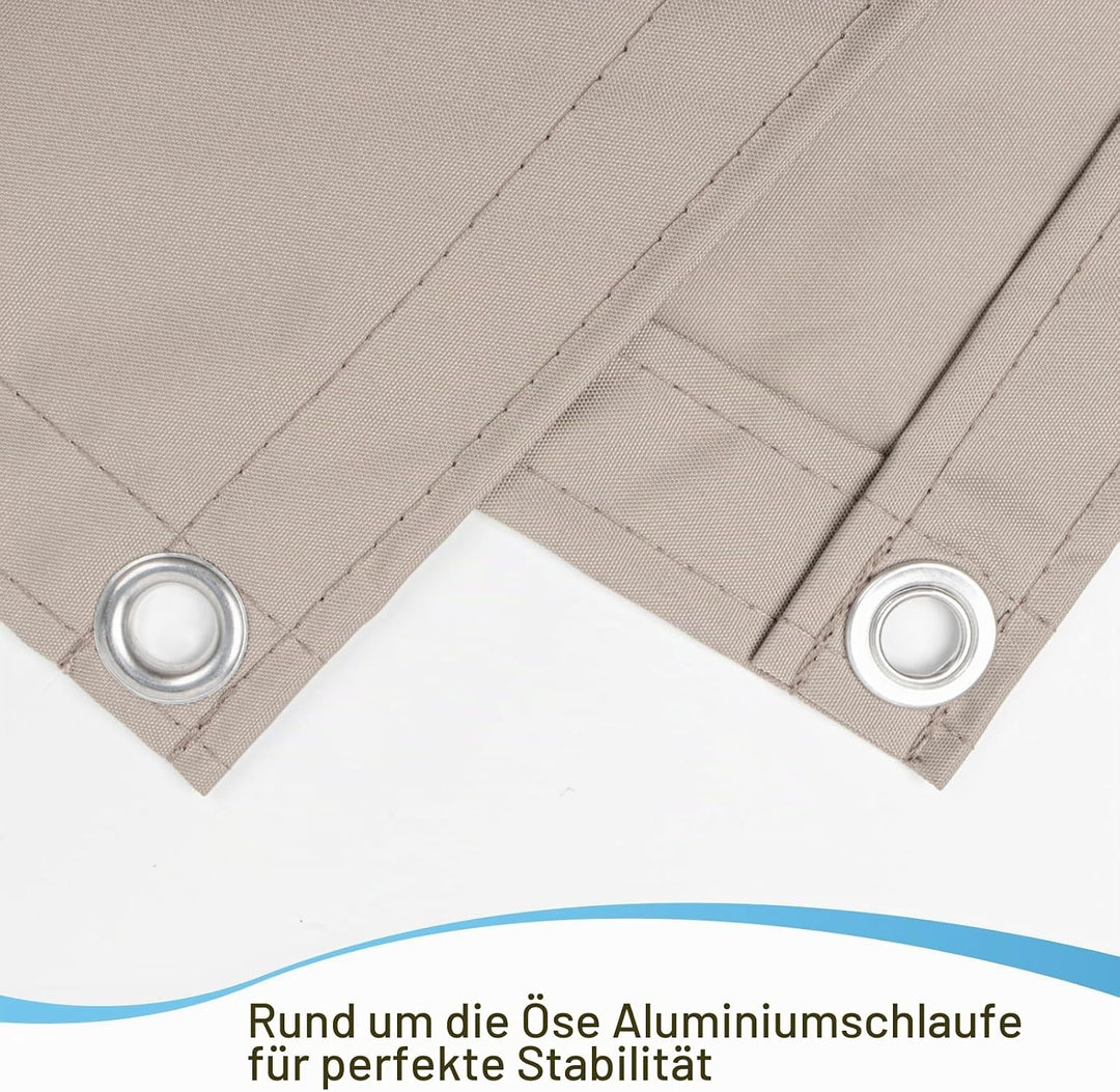SUNNY GUARD Balkon Sichtschutz Wetterfest 70x500cm Balkonverkleidung Balkonabdeckung Balkonumspannun