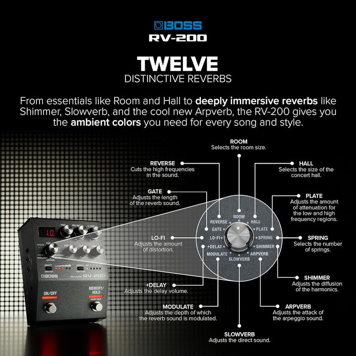 Boss RV-200 Reverb