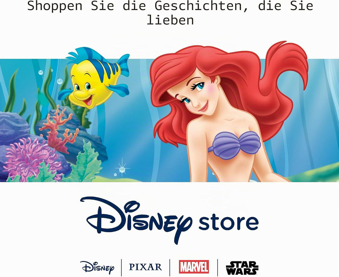 Disney Store Offizieller Sebastian Mittelgrosses Plüschtier, Arielle, die Meerjungfrau, 27cm, Kusche