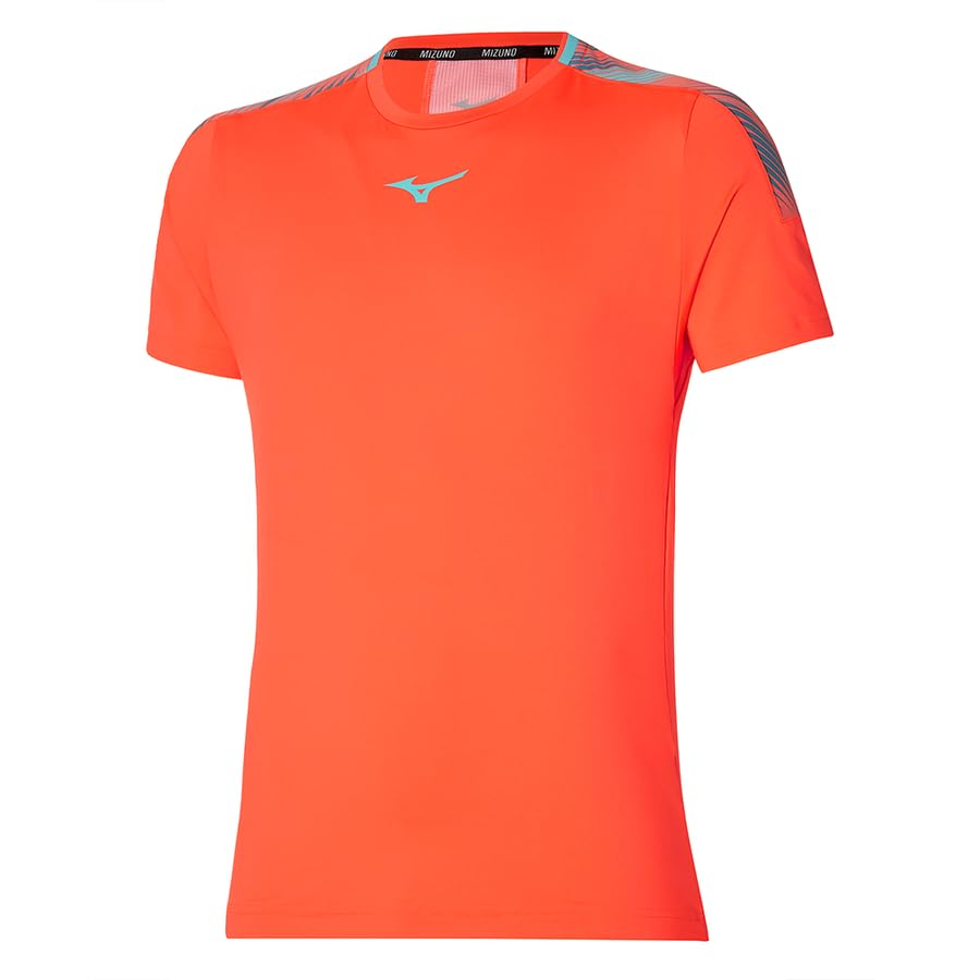 Mizuno Herren Shadow Tee T-Shirt L Mizuno Soleil, L Mizuno Soleil
