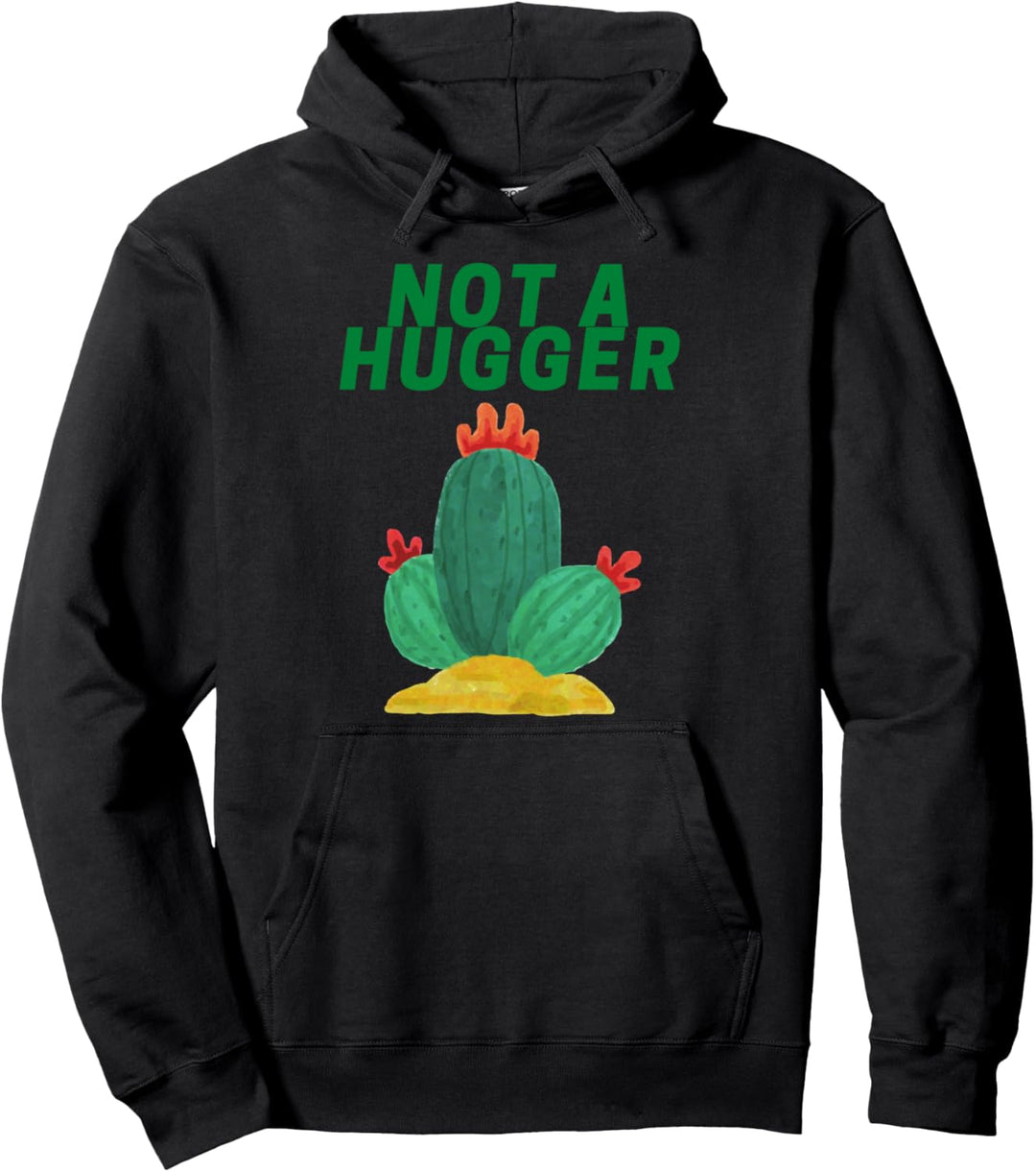 Introvertierte Geschenke kein Hugger Lustige Kaktus Pullover Hoodie